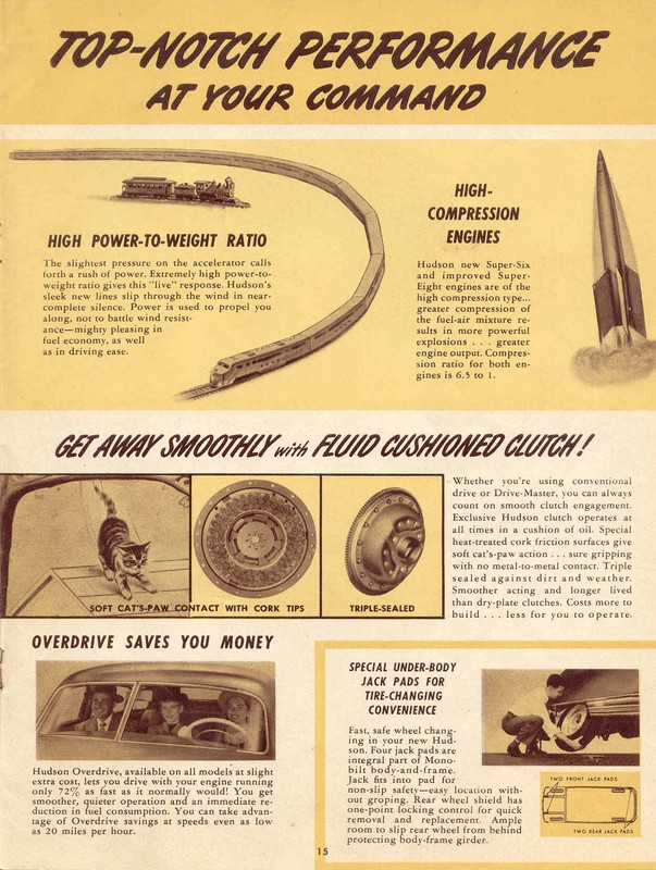 1948 Hudson Information Brochure Page 21